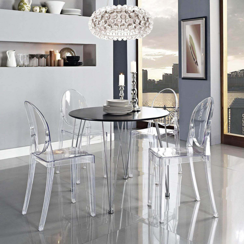 Sedia Louvre design moderno e comfort Made in Italy