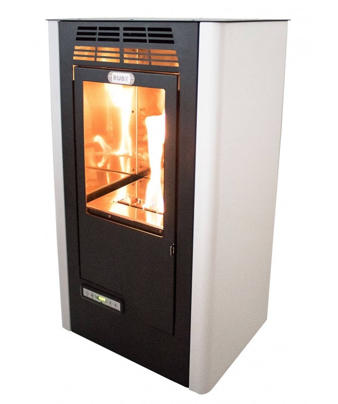 Stufa a bioetanolo ventilata Compact - disponibile in diversi colori