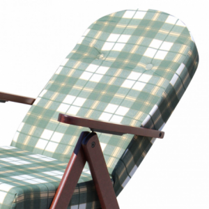 Zoom POLTRONA 4 POSIZIONI RELAX FAGGIO con CUSCINO E PROLUNGA