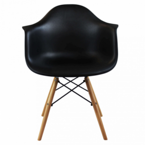 Zoom Set di 4 POLTRONE MORITZ NERA