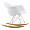 Set di 4 POLTRONE DONDOLO MORITZ BIANCA