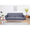 Divano 3 posti Burton moderno e compatto per soggiorno casa