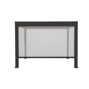 Tenda Oscurante Autoavvolgente In Textilene 4m Antracite Moia