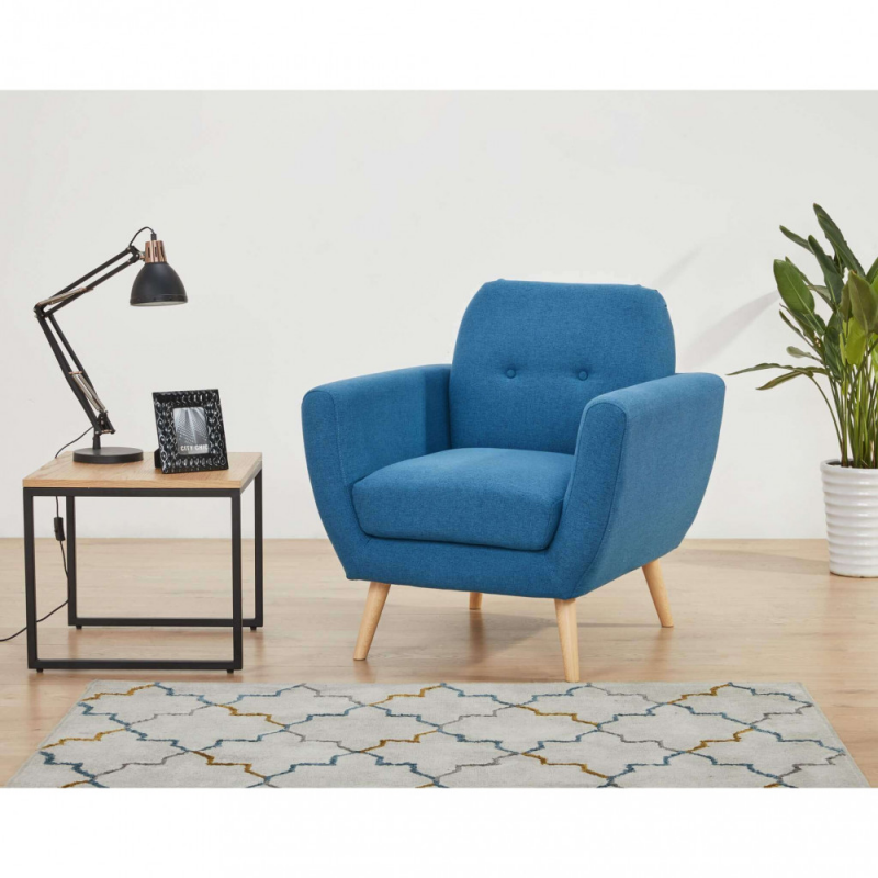 Poltrona Burton classica moderna comoda per soggiorno casa