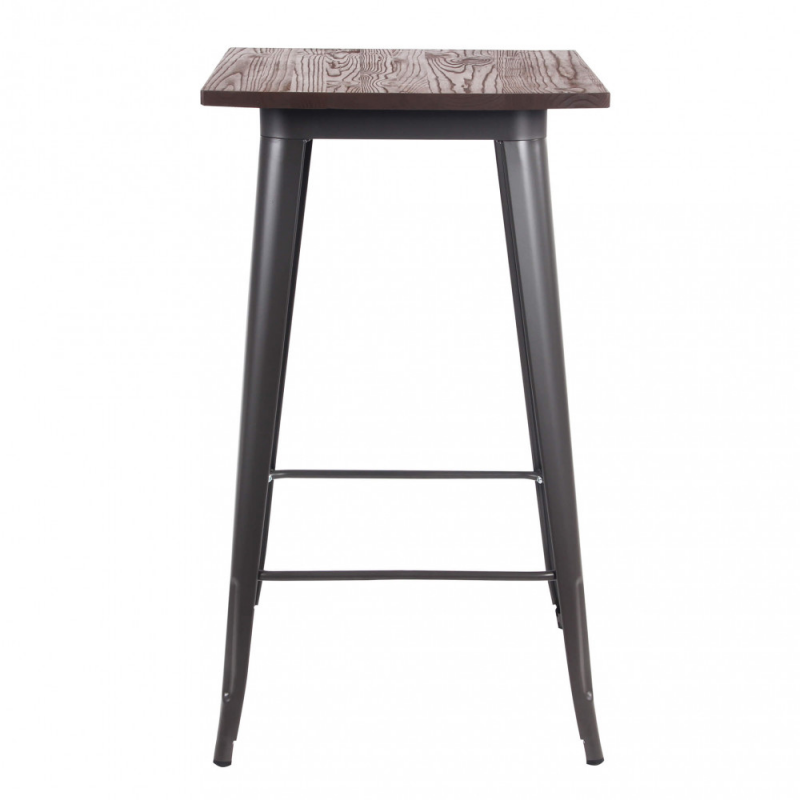 Tavolino alto Pordoi 60x60 moderno compatto per casa bar