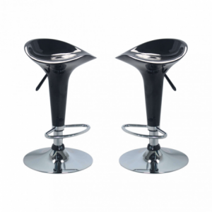 Set 2 sgabelli Harlan moderni regolabili per cucina casa