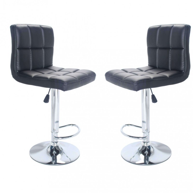 Set 2 sgabelli Isaac moderni regolabili per cucina casa