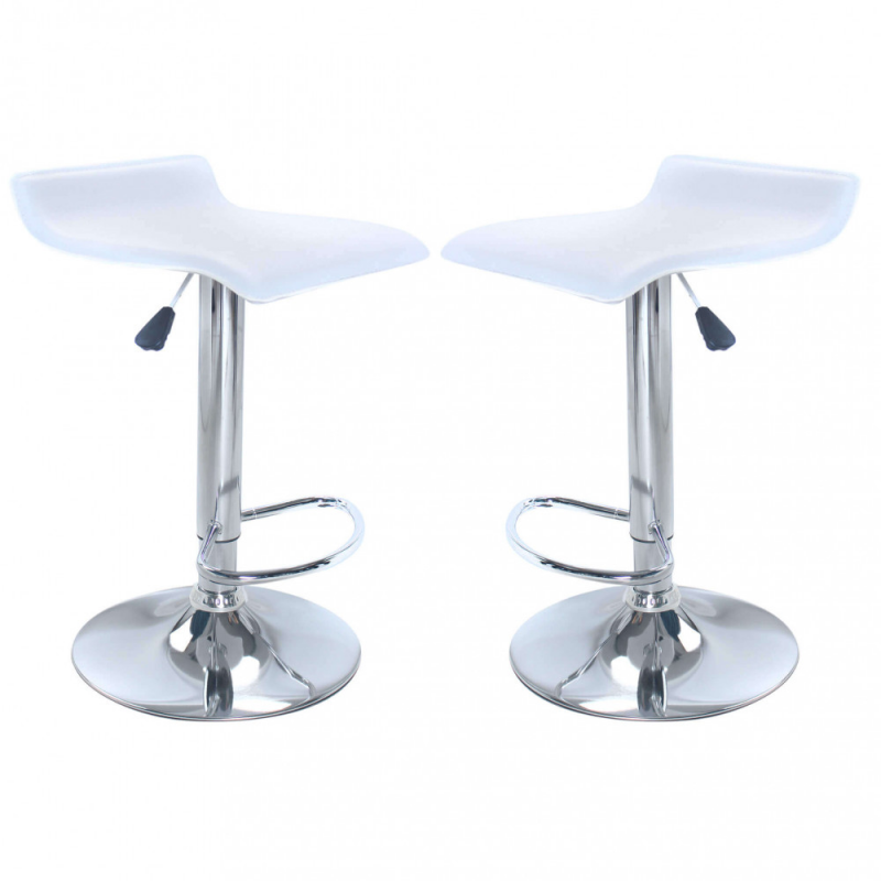 Set 2 sgabelli Jake moderni regolabili per cucina casa