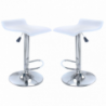 Set 2 sgabelli Jake moderni regolabili per cucina casa