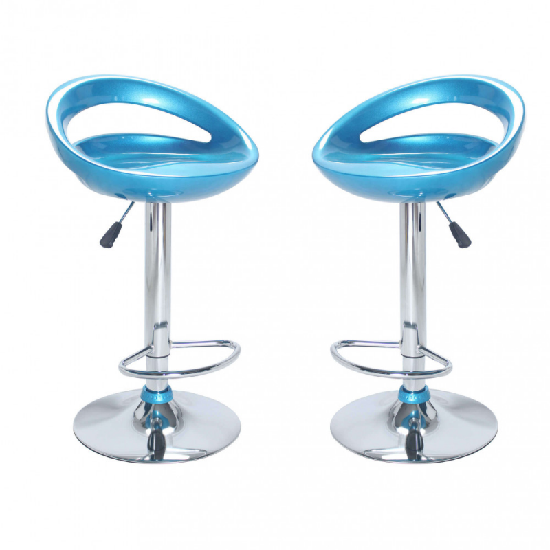 Set 2 sgabelli Jimmy moderni regolabili per cucina casa