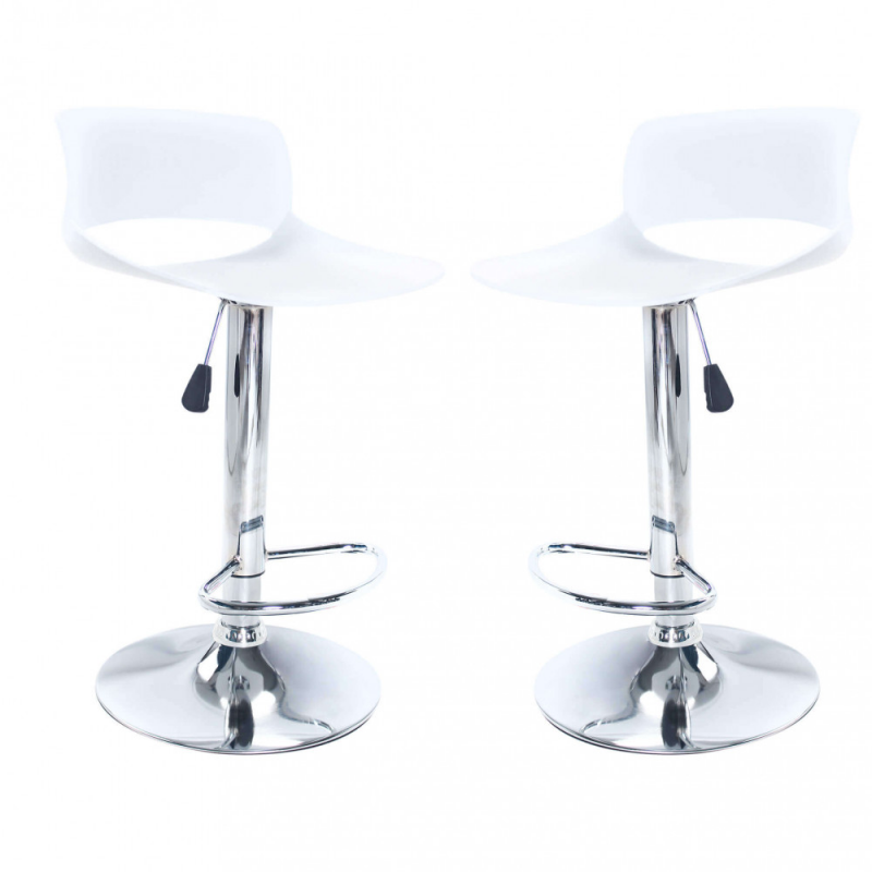 Set 2 sgabelli Lenox moderni regolabili per cucina e bar