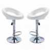 Set 2 sgabelli Kendal moderni regolabili per cucina casa
