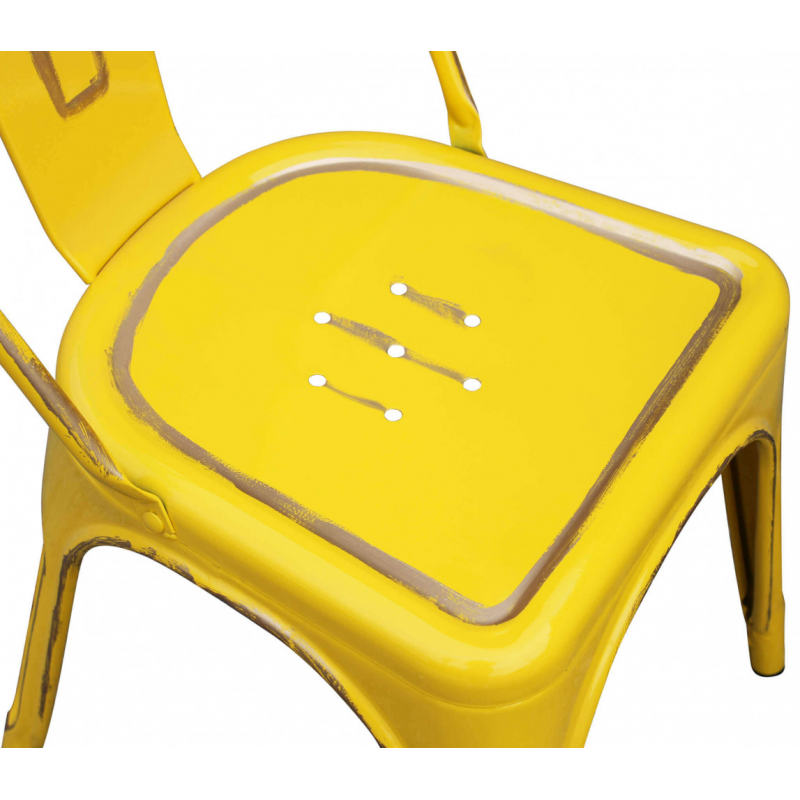 SEDIA LOLA GIALLO ANTICO
