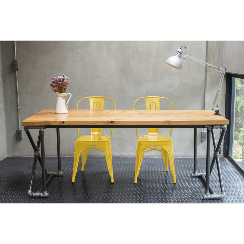 SEDIA LOLA GIALLO ANTICO