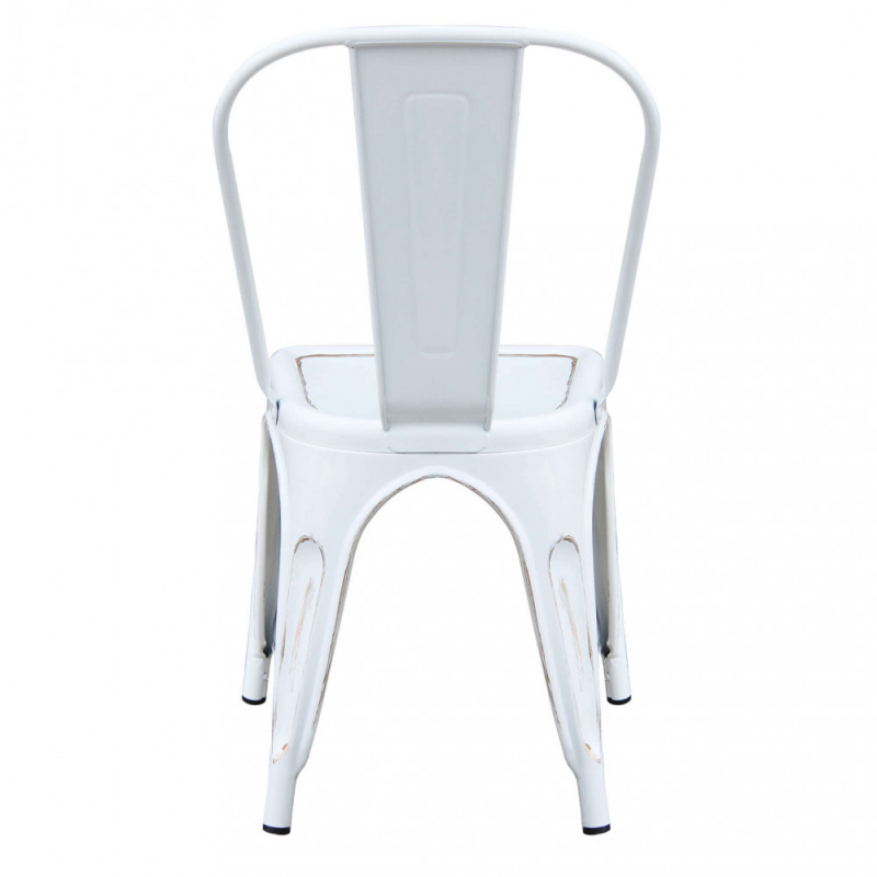 SEDIA LOLA BIANCO ANTICO