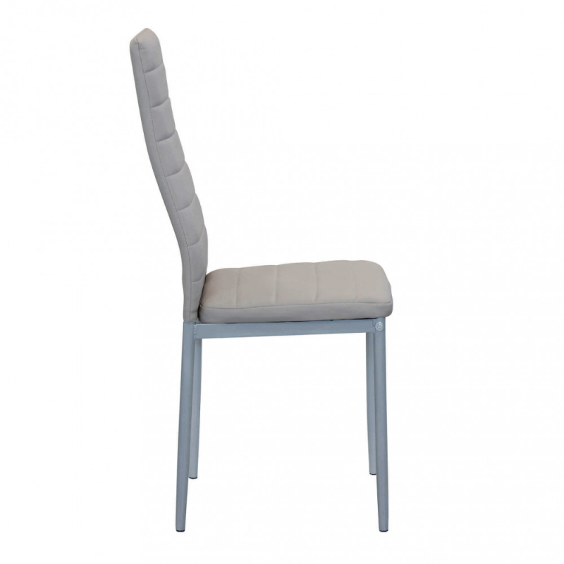 Set di 4 sedie Ivy tortora - Sedie moderne per cucina e soggiorno