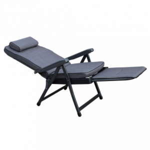 Poltrona Paradiso modello Carrello grigia relax motorizzata