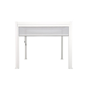 Zoom Tenda Oscurante Autoavvolgente In Textilene 4m Bianca Moia