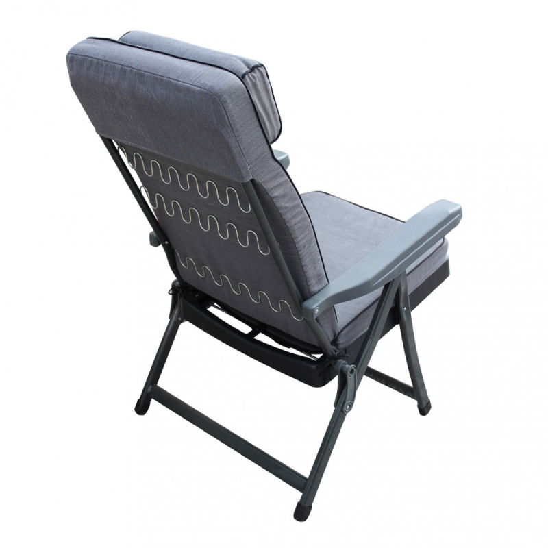 Poltrona Paradiso modello Carrello grigia relax motorizzata