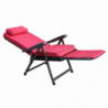 Poltrona Paradiso modello Carrello rosso antico relax motorizzata