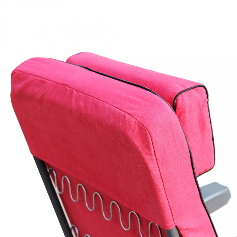 Poltrona Paradiso modello Carrello rosso antico relax motorizzata
