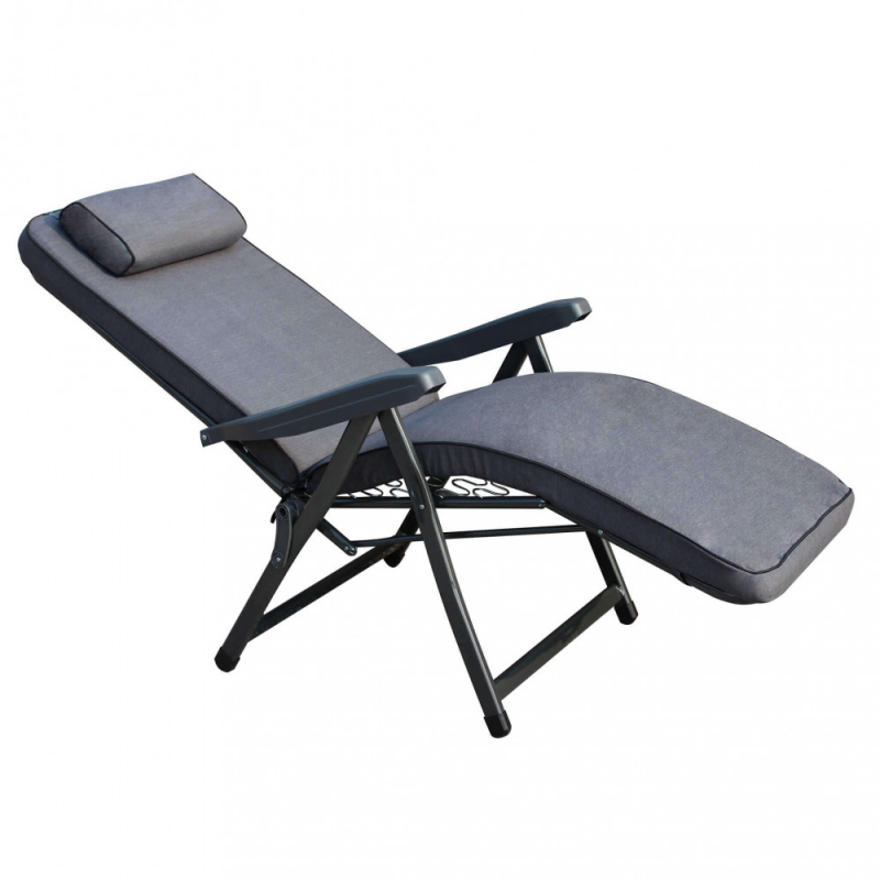 Poltrona Paradiso modello Automatica grigia relax motorizzata