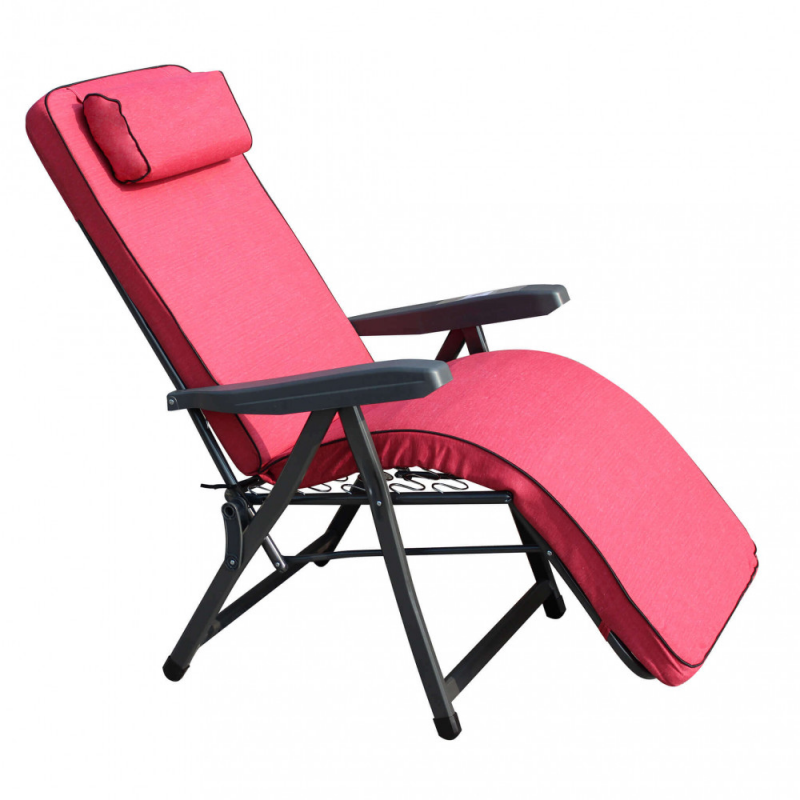 Poltrona Paradiso modello Automatica rosso antico relax motorizzata