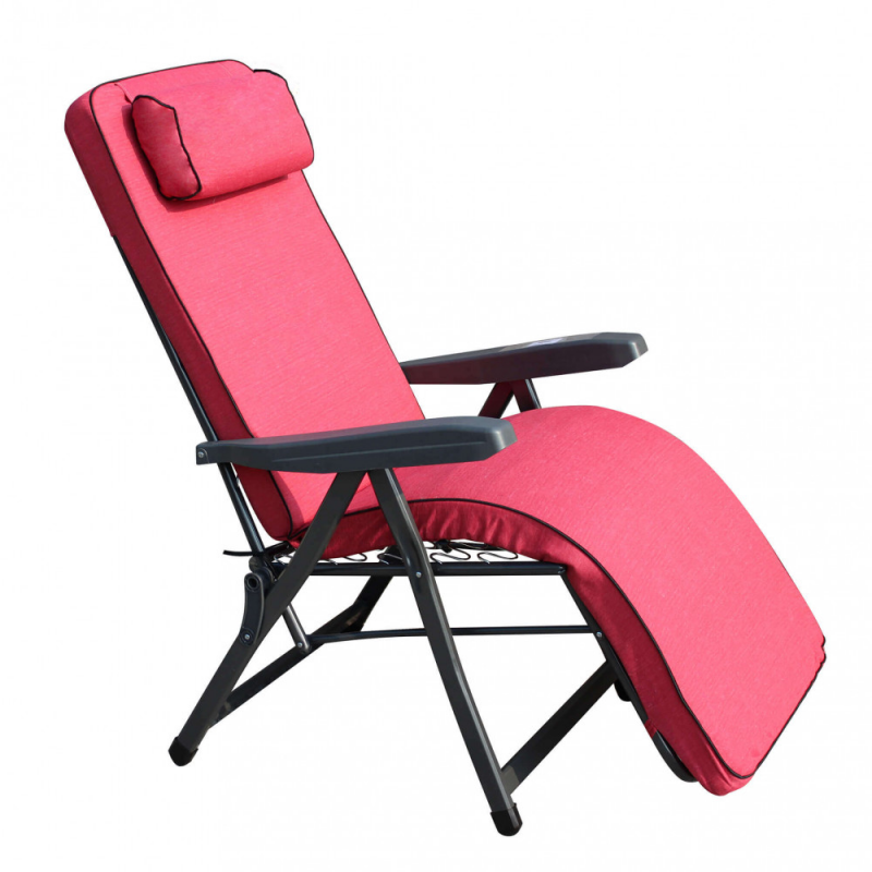 Poltrona Paradiso modello Automatica rosso antico relax motorizzata