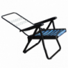 Sdraio Cipro carrello blu verde scozzese resistente giardino