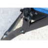 Sdraio Cipro carrello blu verde scozzese resistente giardino