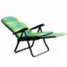 Sdraio Cipro carrello verde giallo scozzese robusta e pratica