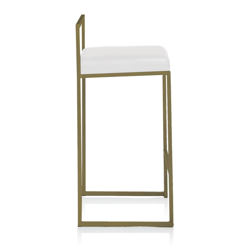 Sgabello Dodo Gold 46X46Xh96 Cm