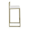 Sgabello Dodo Gold 46X46Xh96 Cm