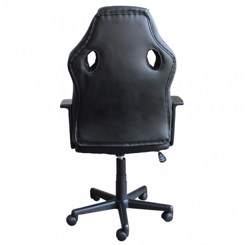 Poltrona da gaming Uncharted nera ergonomica regolabile moderna