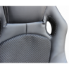 Poltrona da gaming Uncharted nera ergonomica regolabile moderna