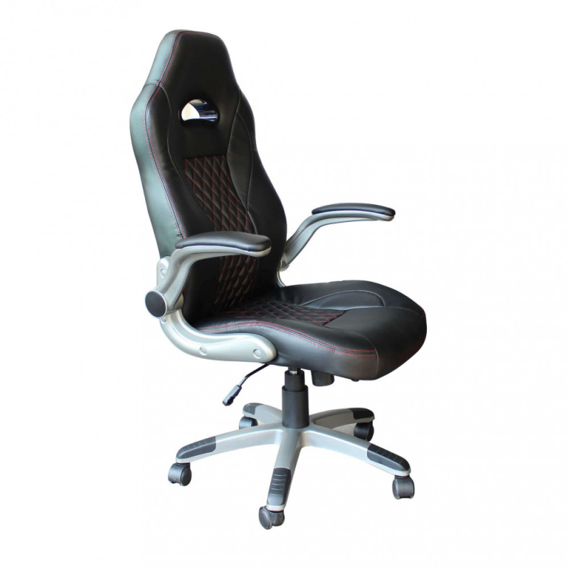 Poltrona da gaming COD ergonomica regolabile moderna nera