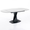 Tavolo Allungabile Twisted Marble 100 X 110 H.13 Cm