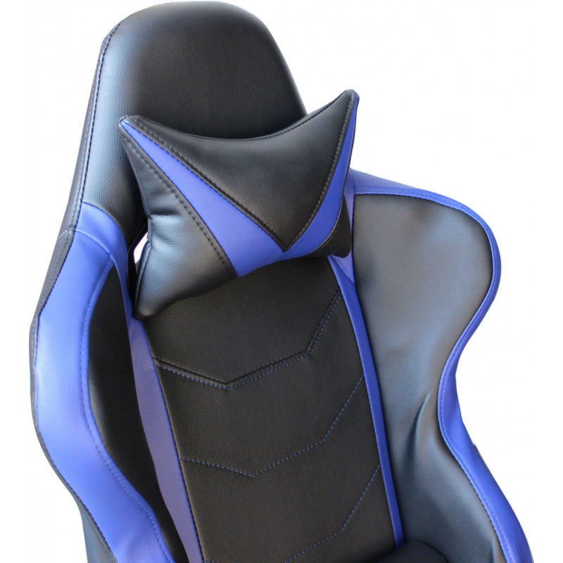 Poltrona da gaming Fallout blu e nera ergonomica regolabile