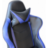 Poltrona da gaming Fallout blu e nera ergonomica regolabile