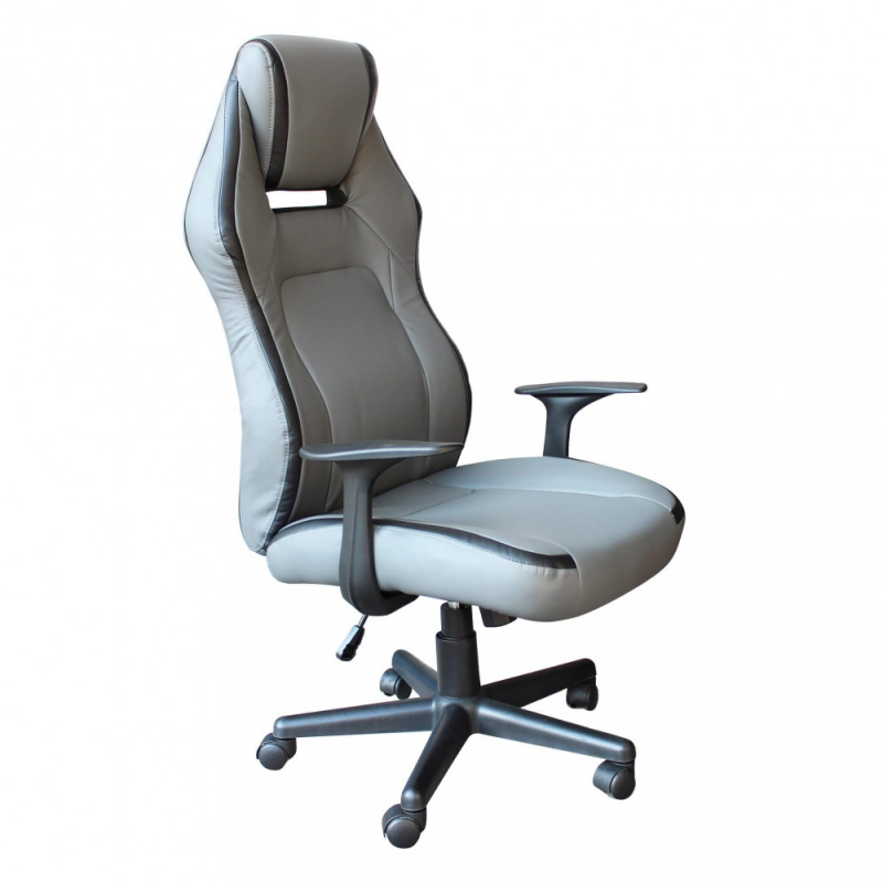 Poltrona da gaming GTA ergonomica regolabile moderna nera