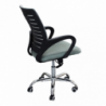 Poltrona da ufficio Melody ergonomica regolabile moderna nera