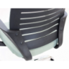 Poltrona da ufficio Melody ergonomica regolabile moderna nera