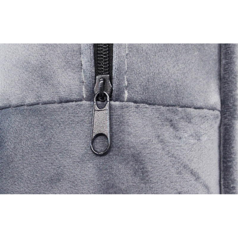 Divano 2 posti Chandler moderno grigio comfort per soggiorno