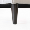 Divano 3 posti Chandler moderno grigio comfort per soggiorno