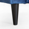 Divano 3 posti Chandler moderno verde comfort per soggiorno