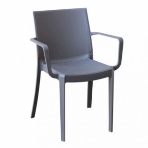 Poltrona Victoria in polipropilene moderna per interni resistente