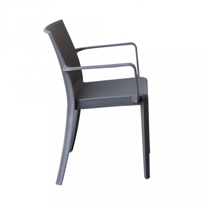 Poltrona Victoria in polipropilene moderna per interni resistente