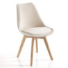 Sedia Kiki Soft Beige 65 X 47 X 50 Cm