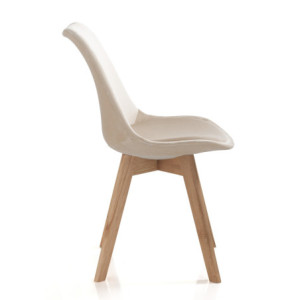 Zoom Sedia Kiki Soft Beige 65 X 47 X 50 Cm