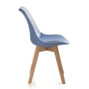 Zoom Sedia Kiki Soft Light Blue 65 X 47 X 50 Cm